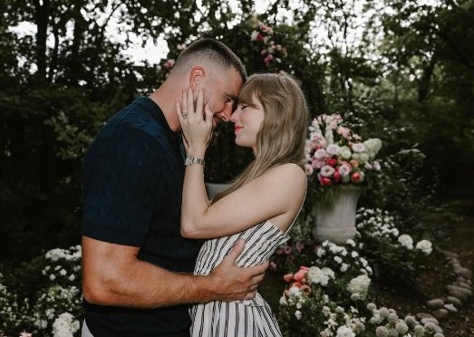 Taylor Swift and Travis Kelce
